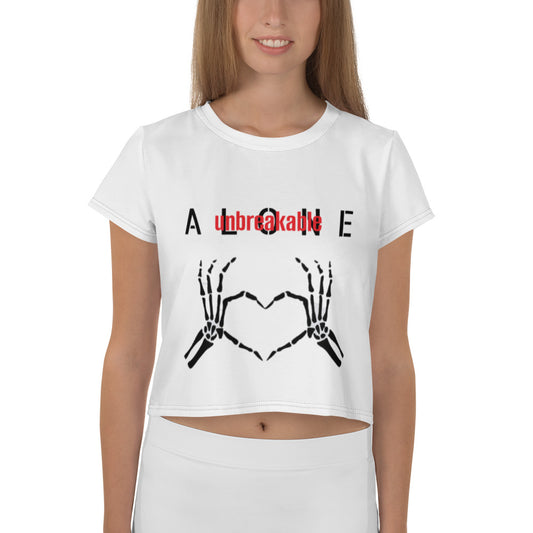 All-Over Print Crop Tee